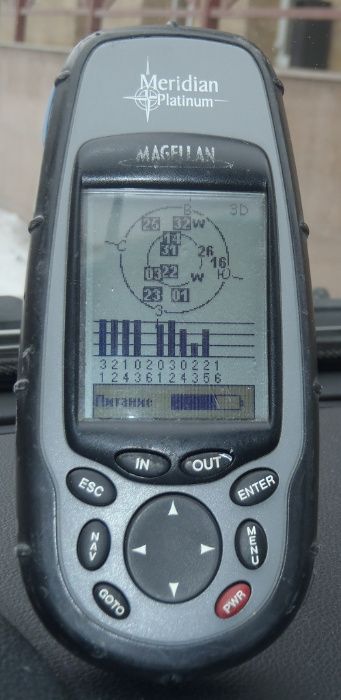 Морской GPS навигатор Magellan Meridian Platinum