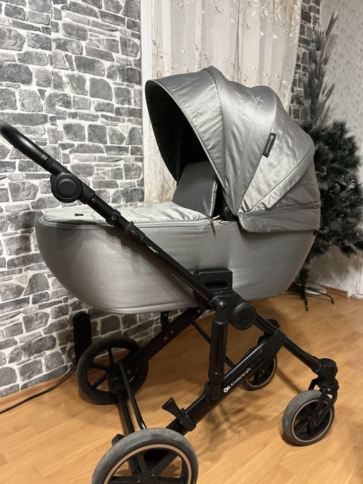 Количка 3в1 Kinderkraft Prime 2, SHADOW GREY