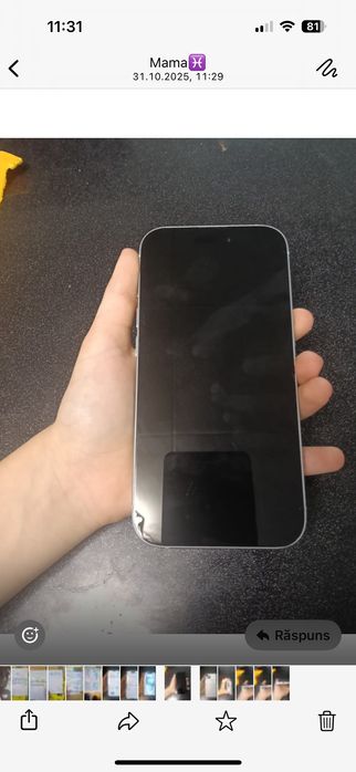 ex:iphone 15 fără garanție