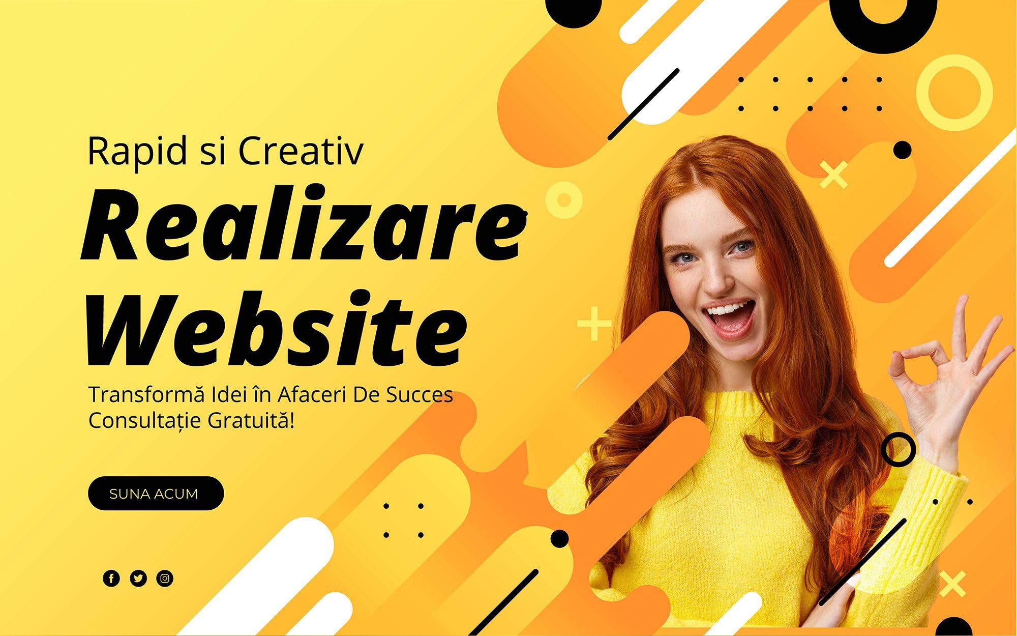 Creare site web modern, rapid si la pret accesibil! de la 749 lei