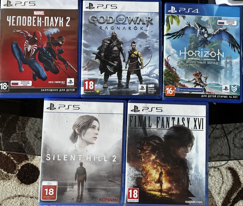 Продам или обменяю игры для ps5