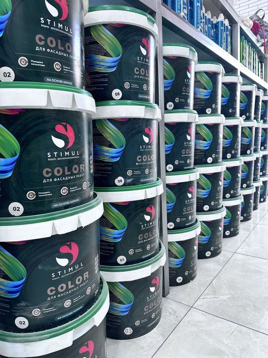 Rangli emulsiya kochaga,Емулсия для улитса фасадний наружний емулсия