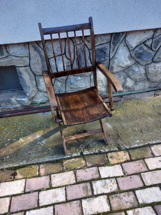 De vânzare scaun pliabil din lemn