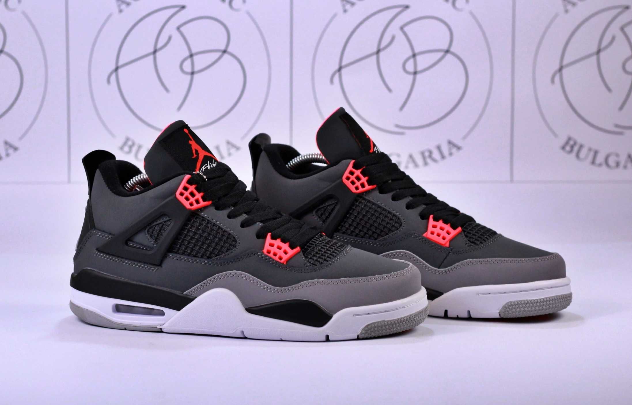 Nike Air Jordan Retro 4 Frozen Moments KAWS Infrared Green Metallic
