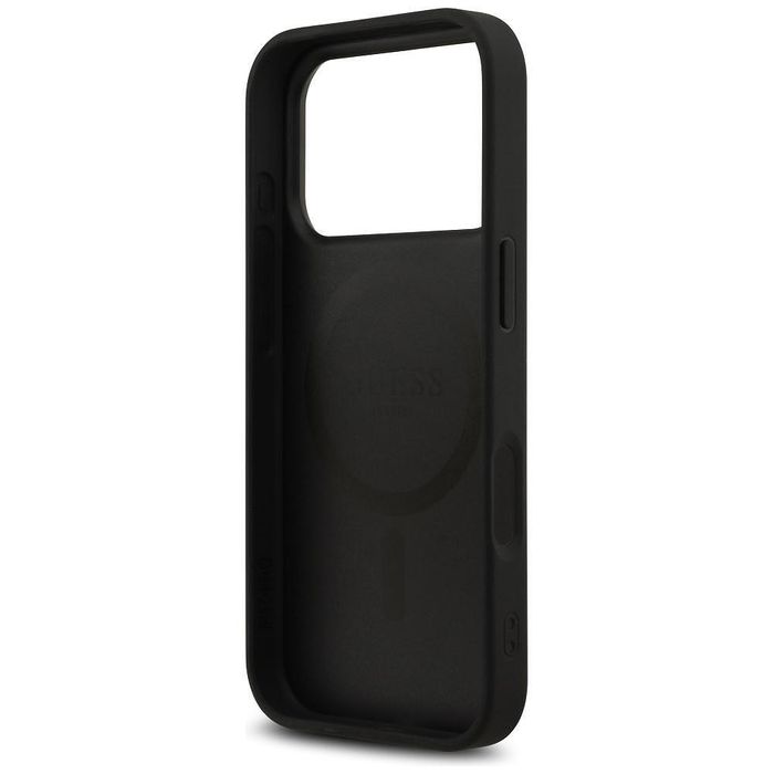 Калъф guess hardcase 4g printed stripes magsafe за iphone 17 pro max в