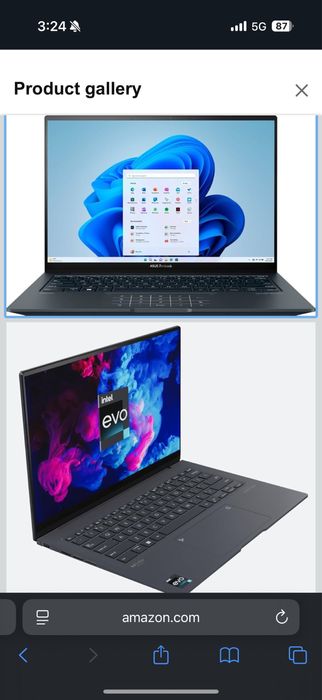 ASUS 2023 Zenbook 14.5" 2.8K 120Hz OLED 4K display