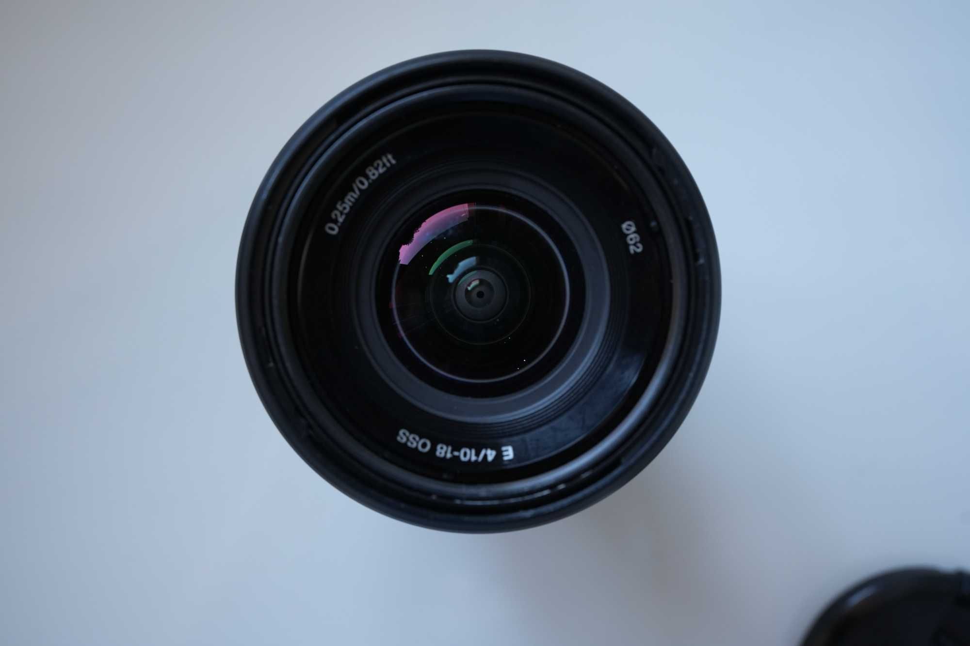 Sony a6400 + 3 обектива + батерии