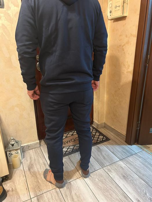 Trening Ralph Lauren, bleumarin închis, bumbac