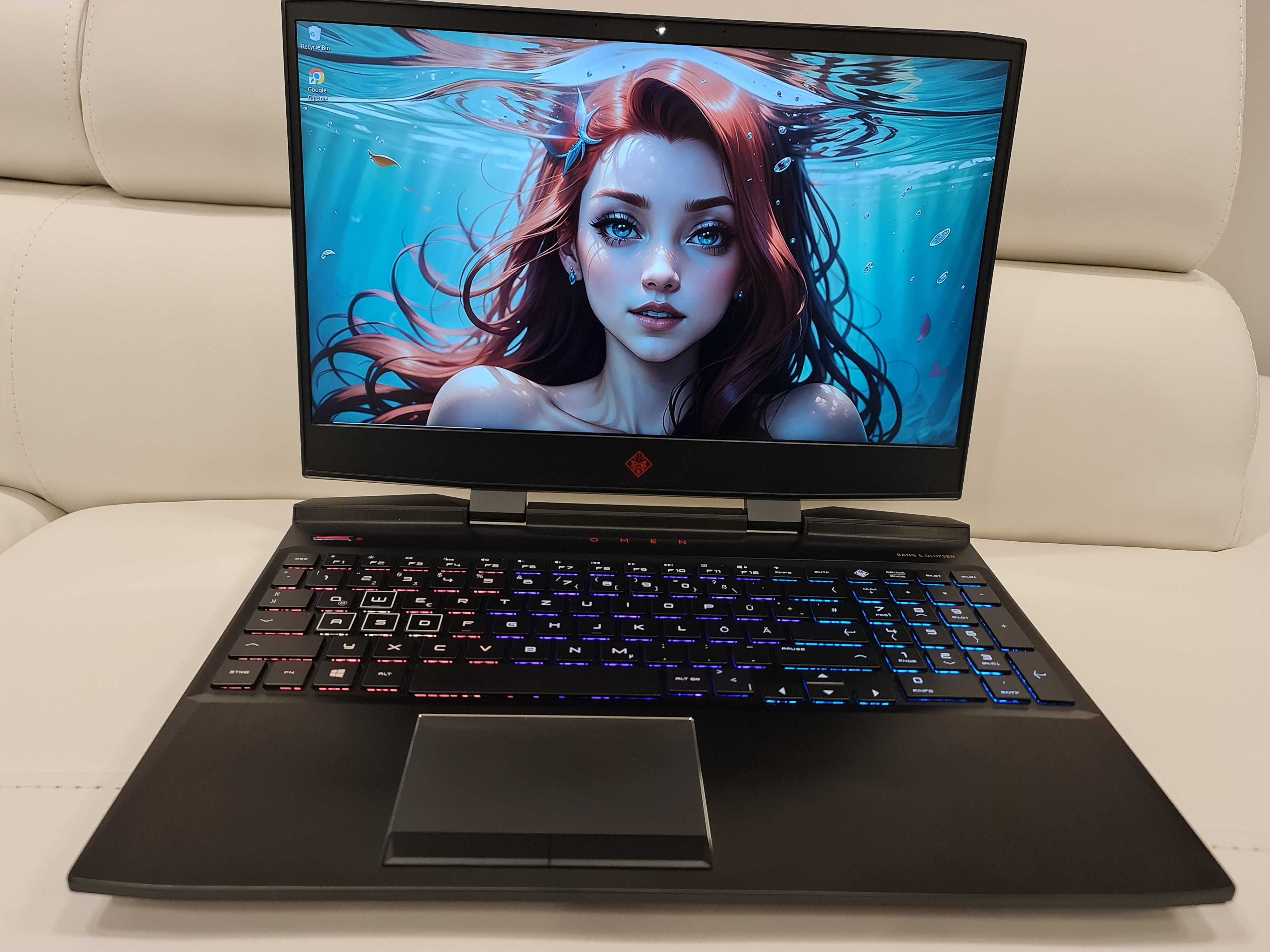 laptop gaming nou HP OMEN 16", intel core i7-8750h, video nvidia GTX