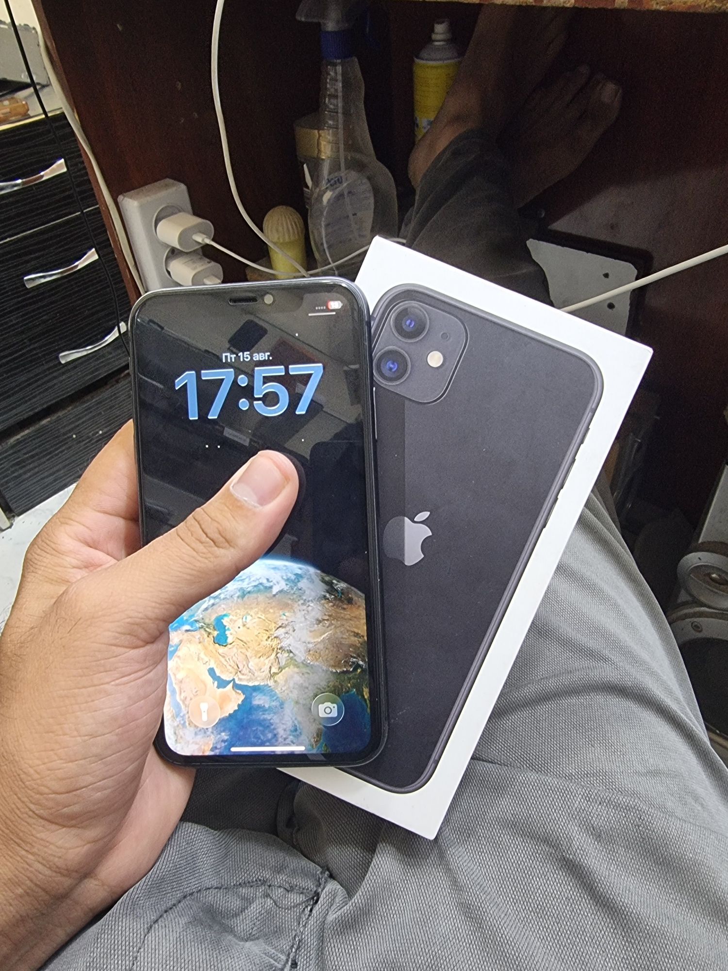 Iphone 11 128 gb ideal karobka dokument