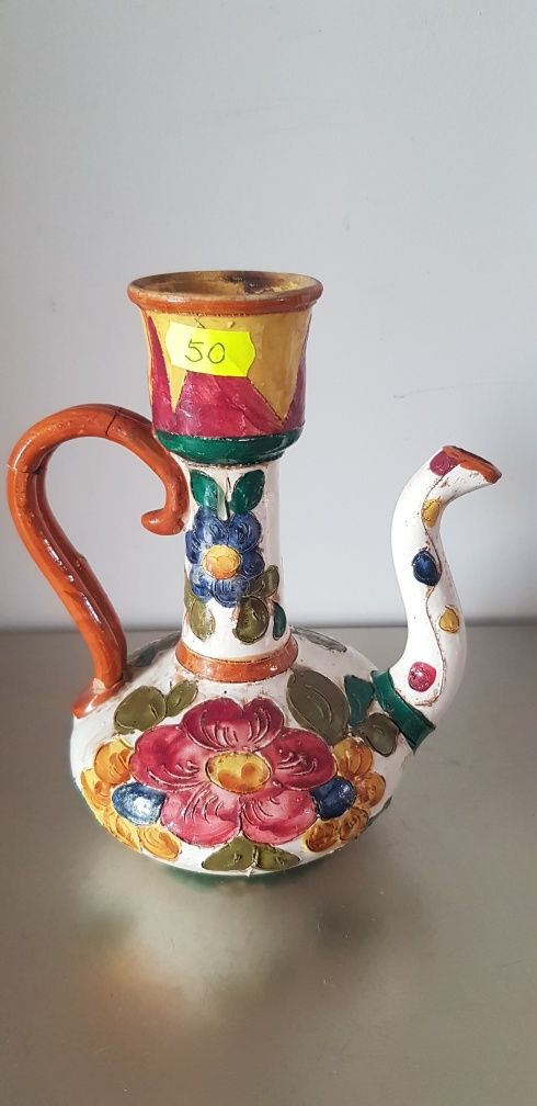 Vaze/carafe vechi din ceramică italiană