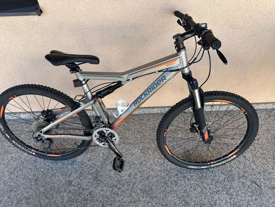 Bicicleta Rockrider full suspension RR 9.1