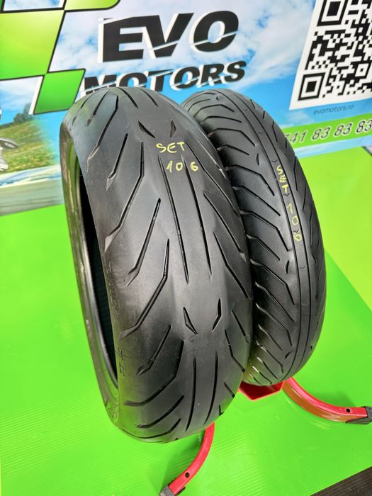 Set Anvelope Moto 120 70 17 si 190 55 17 Pirelli 2022 Angel GT2 Set106