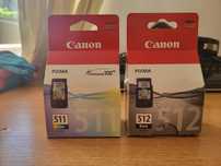Vând cartușe Canon PG-512 și CL-511. CITIȚI ANUNȚUL!