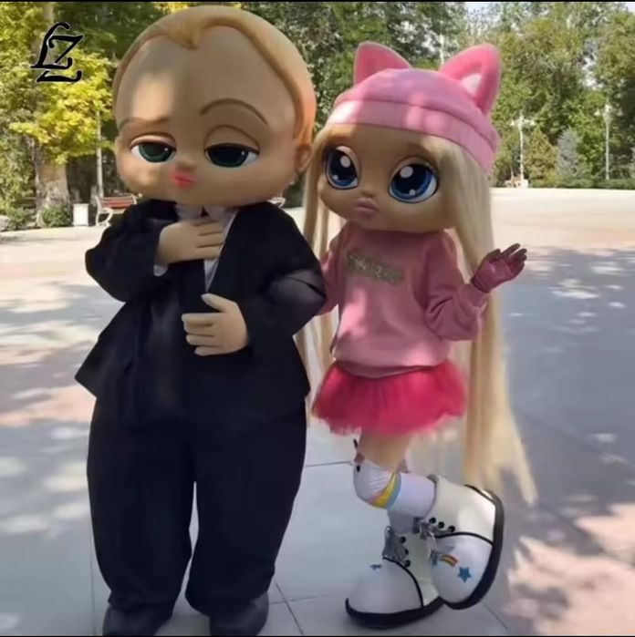 Mascote petrecere liber din decembrie