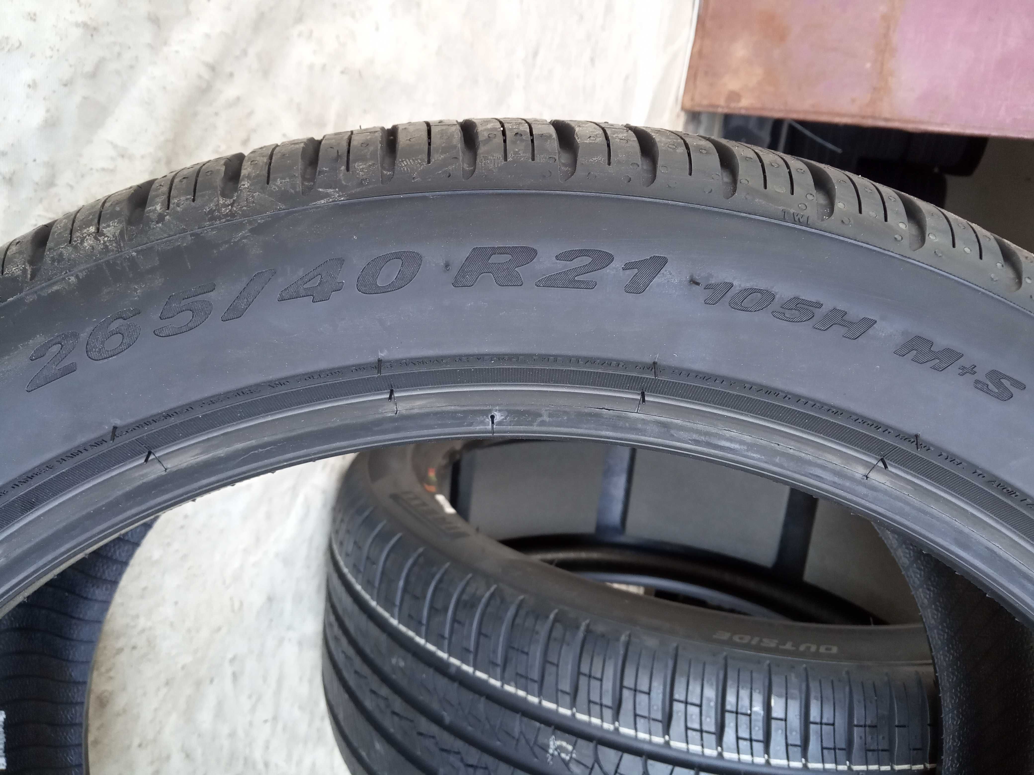 265/40R21 Pirelli Zero AllSeason RunFlat MOE-S EJET PNCS XL EQS 105H
