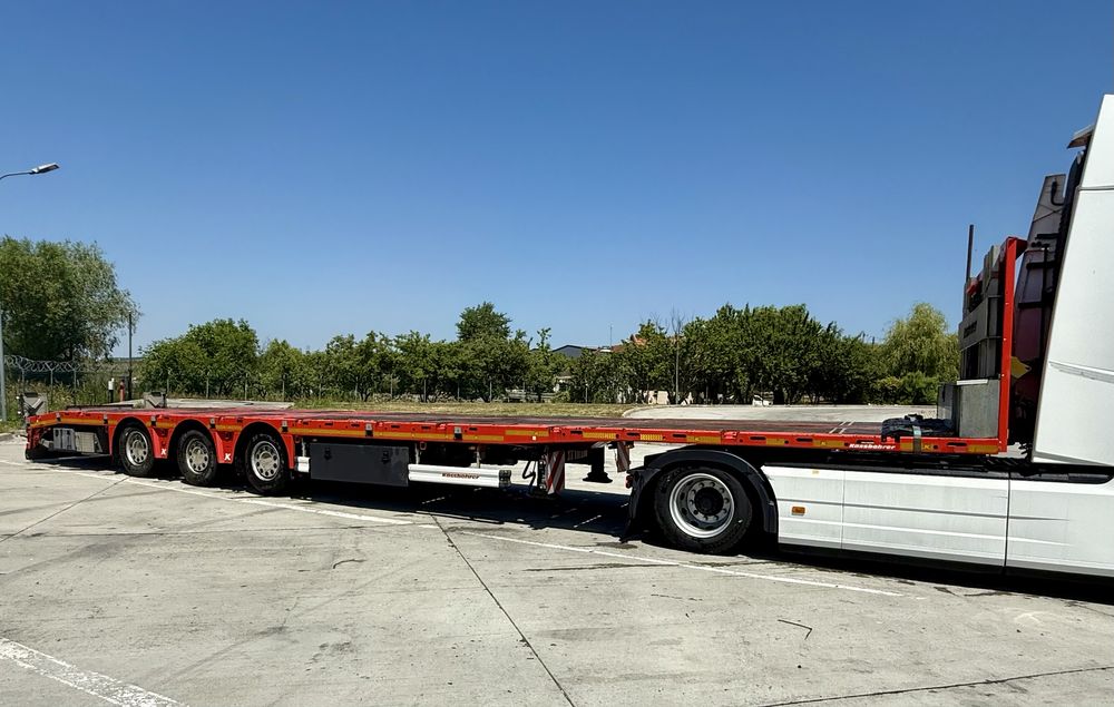 Vand semiremorca platforma extensibila