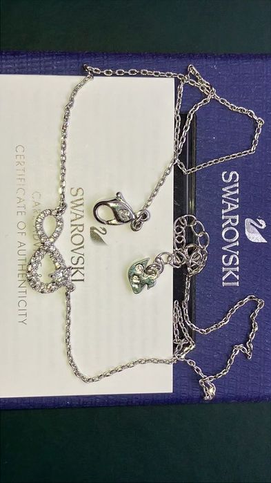 Colier Swarovski+Victoria’sSecret+ brățară argint+lant+inel argint