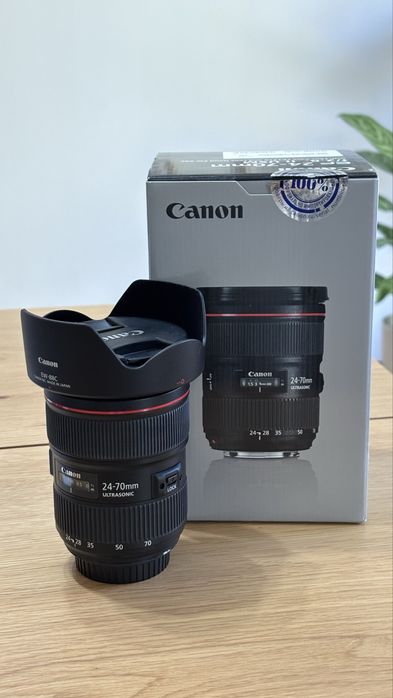 Canon EF 24-70mm f/2.8 L II USM stare impecabilă utilizat foarte puțin
