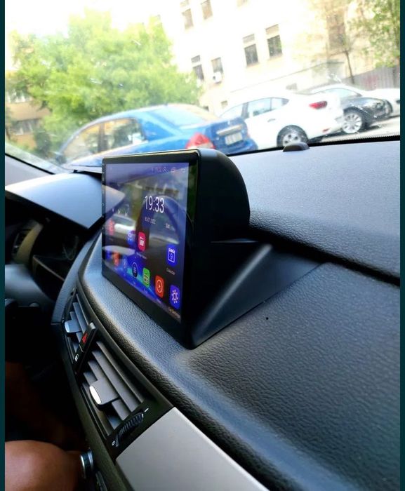 Navigatie Android BMW X1 E84 2009-2012 Waze YouTube GPS BT USB