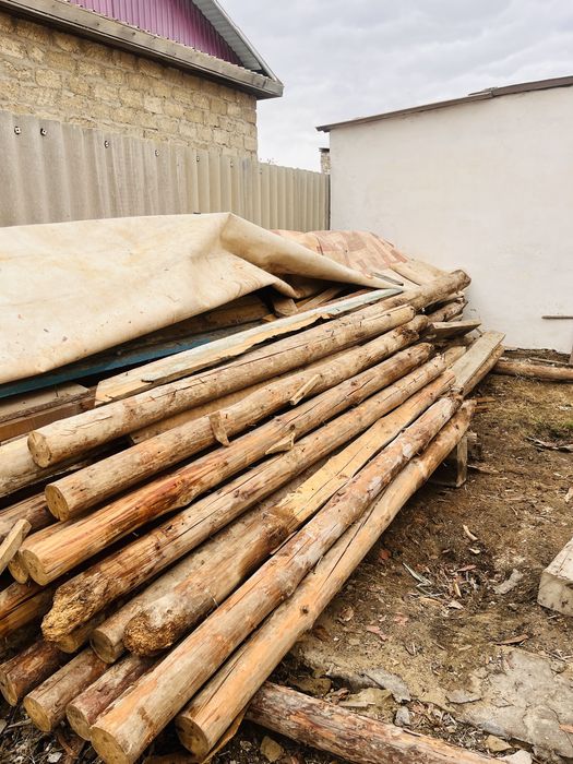 Бревно, стояки, кругляк