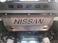 Scut otel / aluminiu Nissan Patrol Y61 pentru bara metalica F4x4