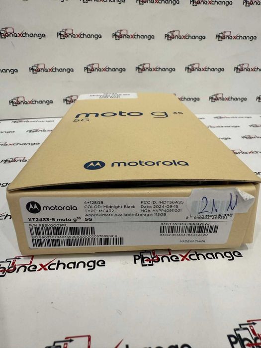 Moto G35 5G Black 128/4GB NOU