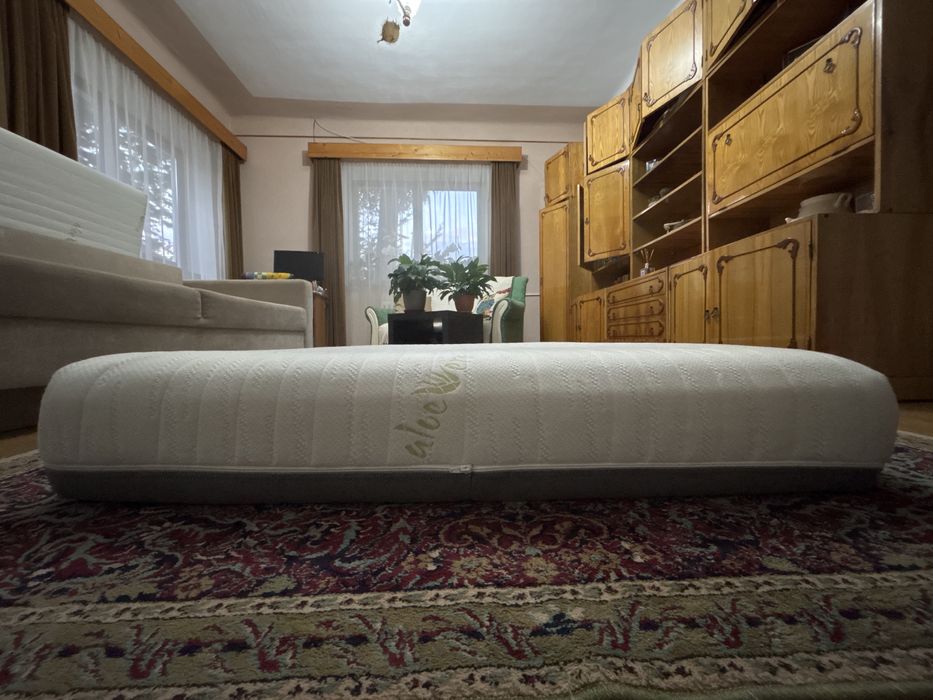 Vand 2 Saltele de pat 200x120cm ca noi burete + spuma cu memorie + AV