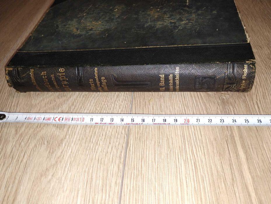 Carte medicina foarte veche 1912, in limba germana