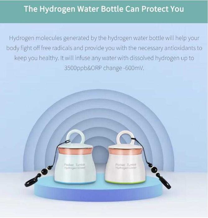 Самопочистващ Водород Генератор Йонизатор ВодороднаВода Алкална Канген