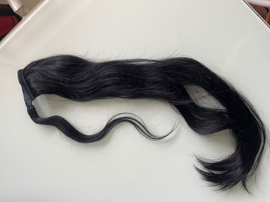 Естествена коса . Опашка , 100 грама ,65 см