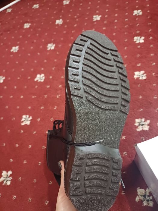 Дамски кубинки естествена кожа