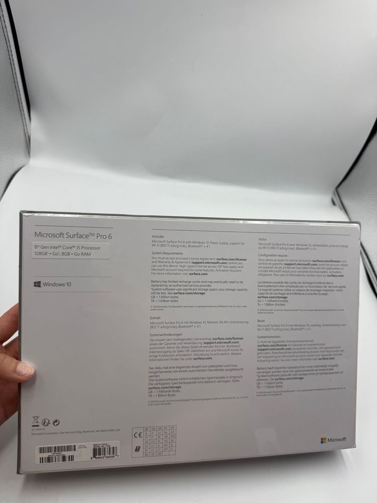 Microsoft Surface Pro 6