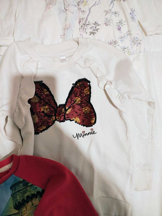 Halat casa pluovor bluze gradinita 110  cm 4 5 ani fetiță