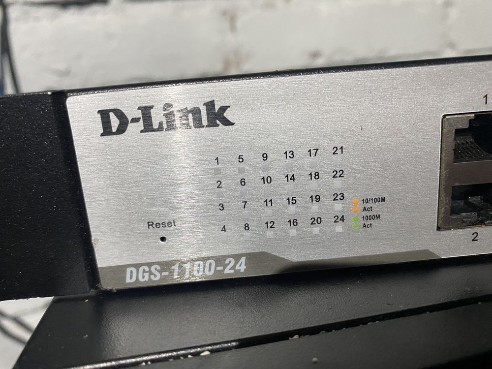 Switch D-Link DGS-1100-24, 24 x 10/100/1000