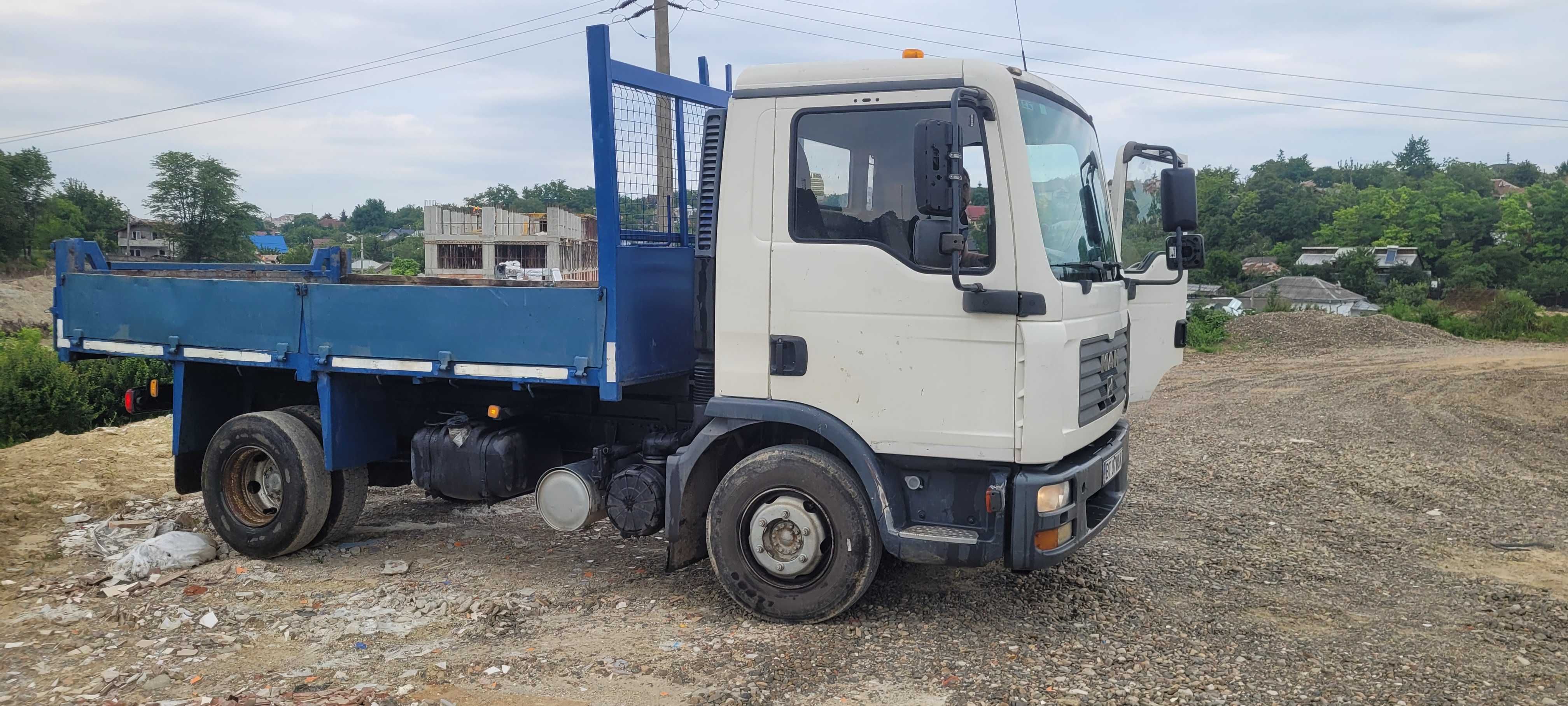 MAN TGL 7.5 tone basculabil