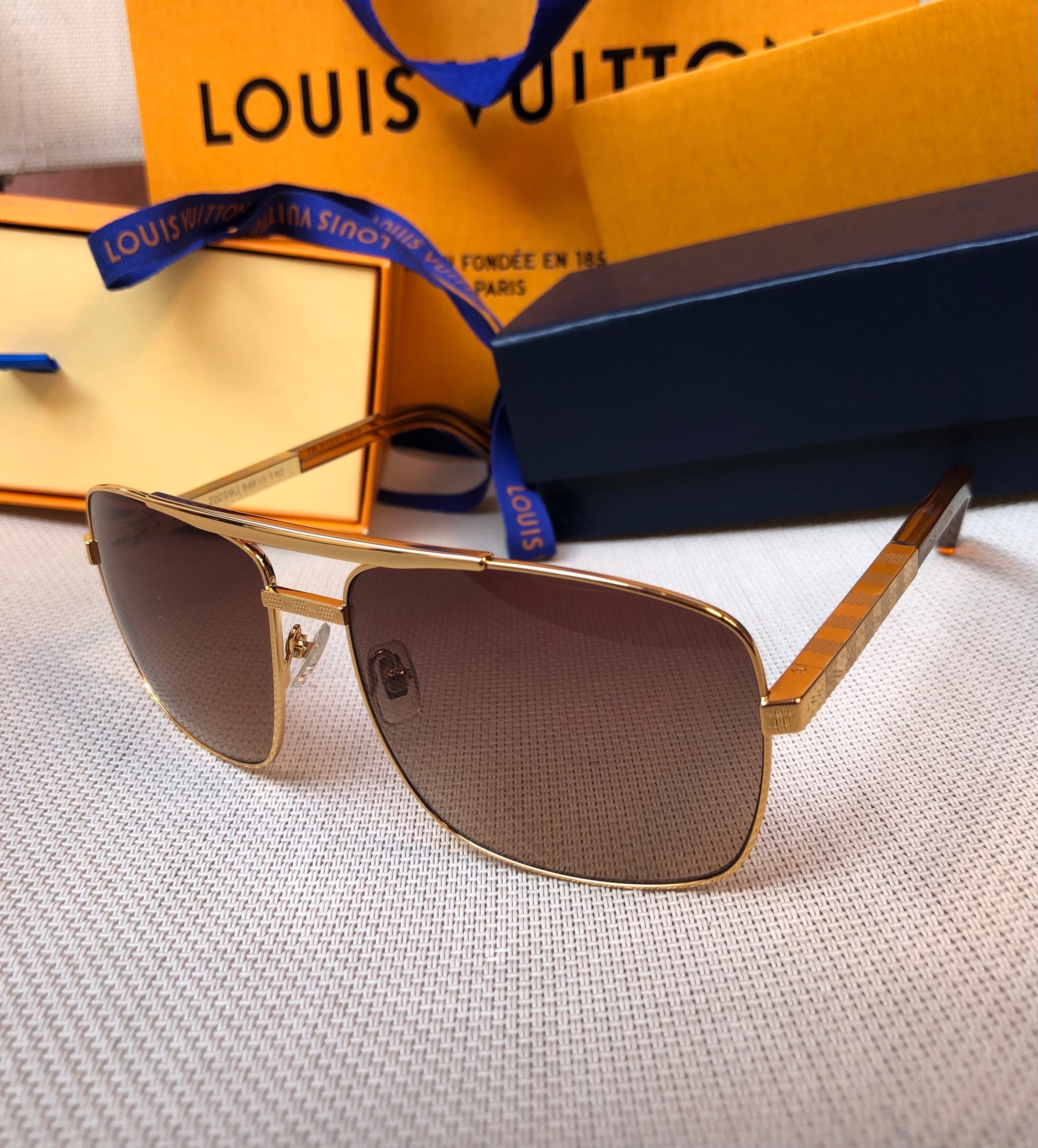 Ochelari de soare Louis Vuitton Attitude originali Gold