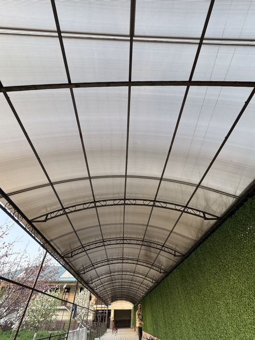 Сотовый поликарбанат лексан производство Казахстан 20 лет гарантия