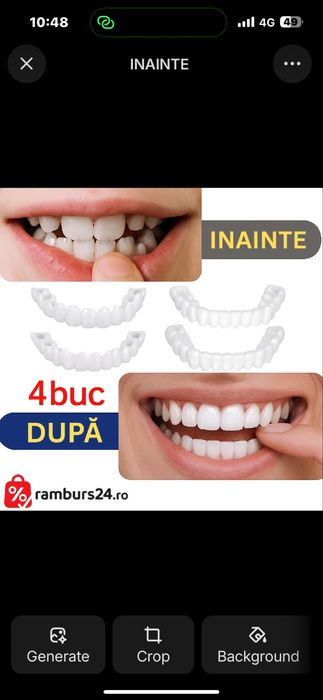 Dinti falsi 4 bucati