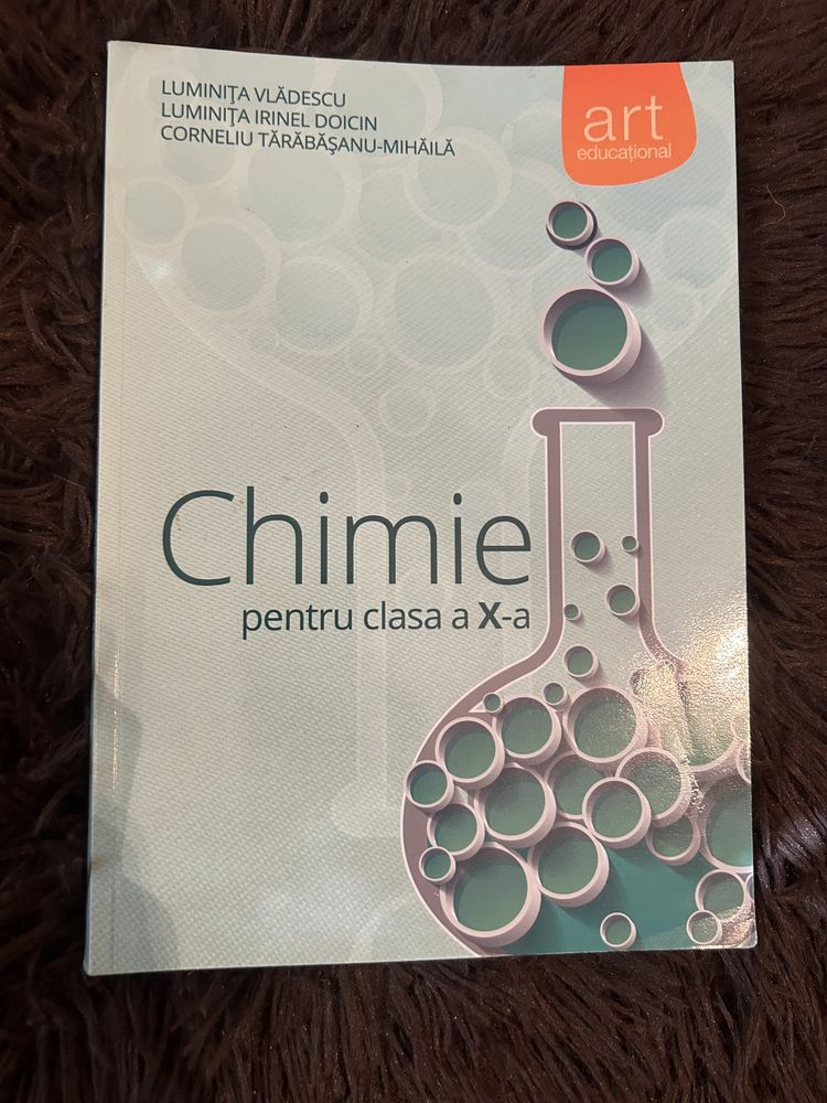 Chimie clasa a Xa , editura Art