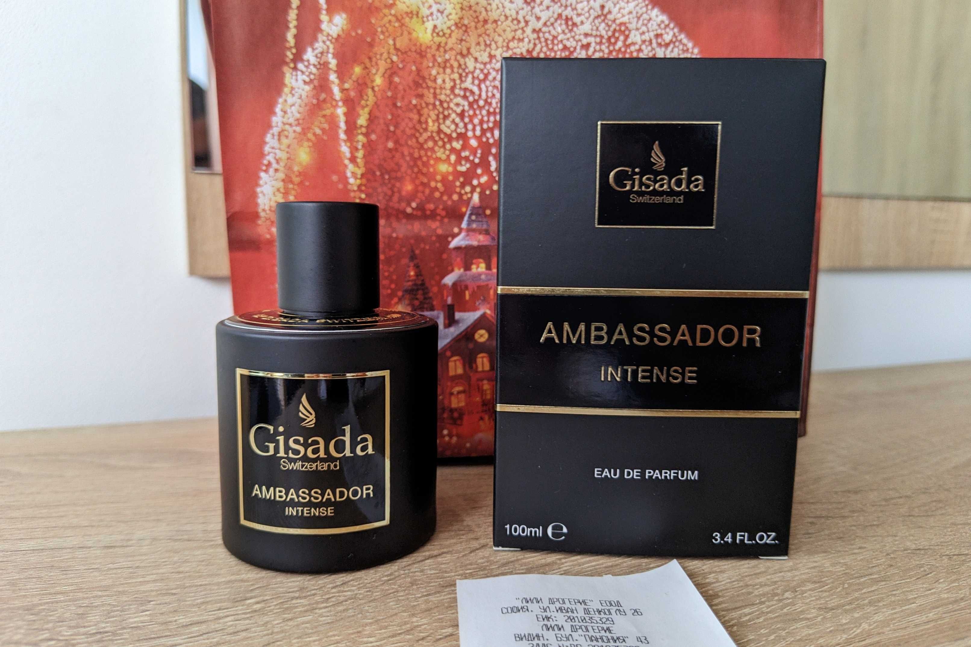 Парфюм Gisada AMBASSADOR INTENSE 100ml. edp