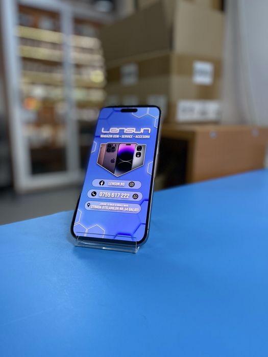 Apple iPhone 14 Pro Max 100% - 256GB, Garantie 12 luni | Lensun