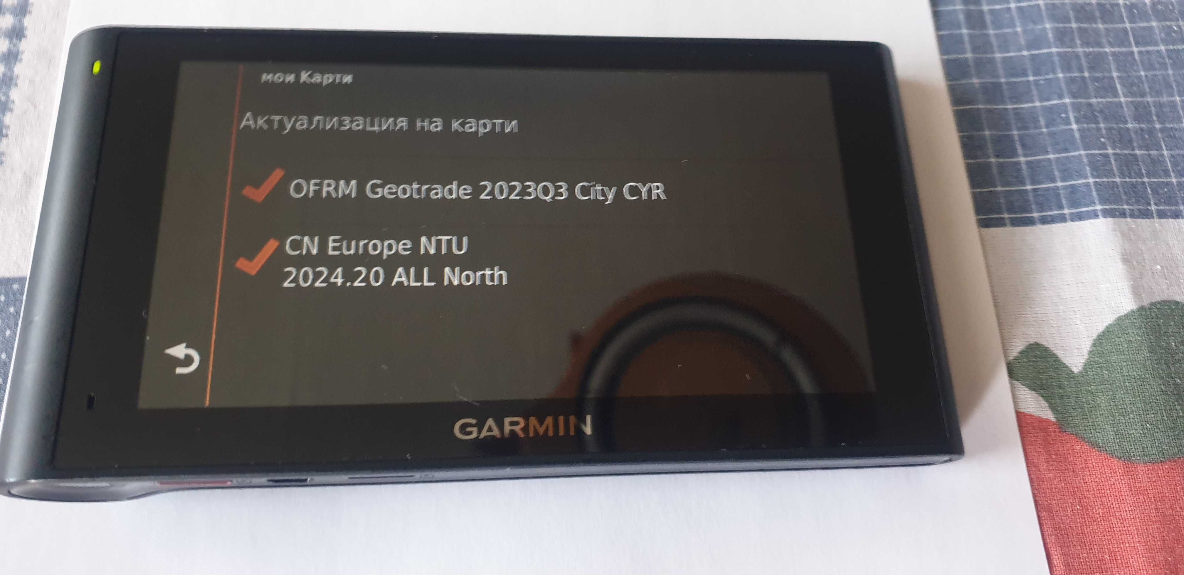 Garmin nüviCam 6 инча дисплей с камера + подаръци.