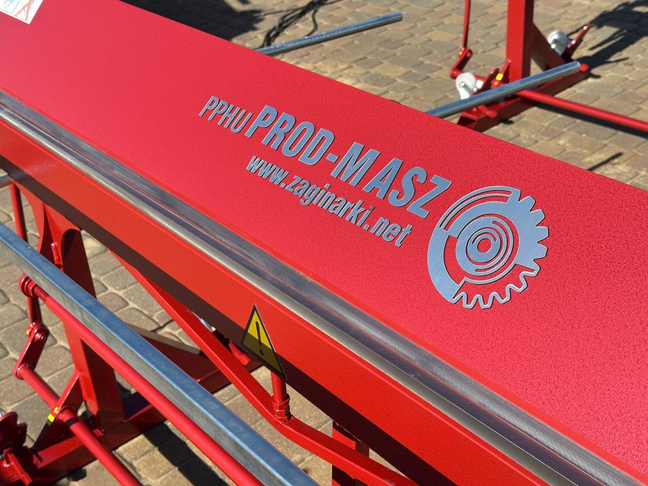 Abkant Mașină de îndoit tablă 2m RED, îndoire din trei părți, ignifugă