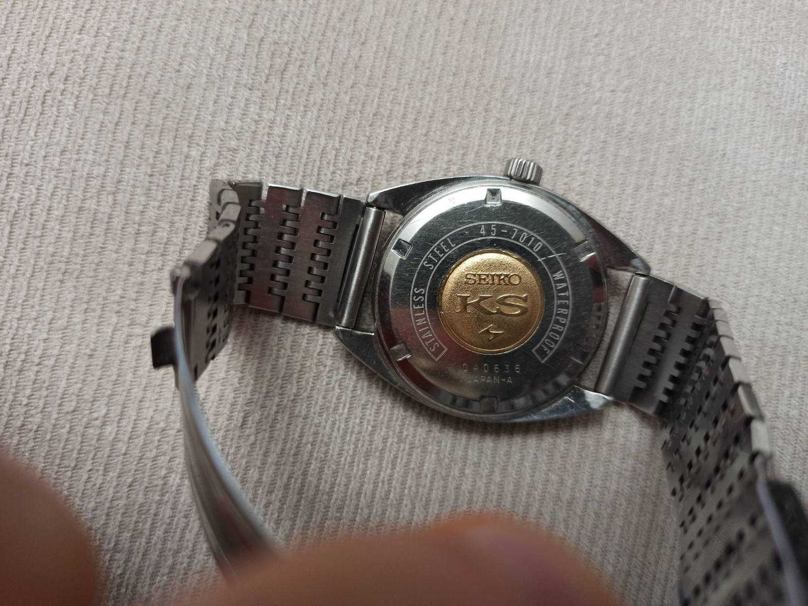 King Seiko KS 45-7010 ръчно навиване 36000 bph 25j Сейко от 60-те