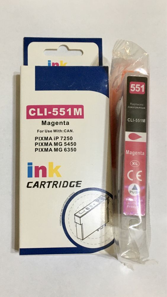 Cartuș Canon PGI-550BK / CLI-551BK / CLI-551Y / CLI-551C / CLI-551M