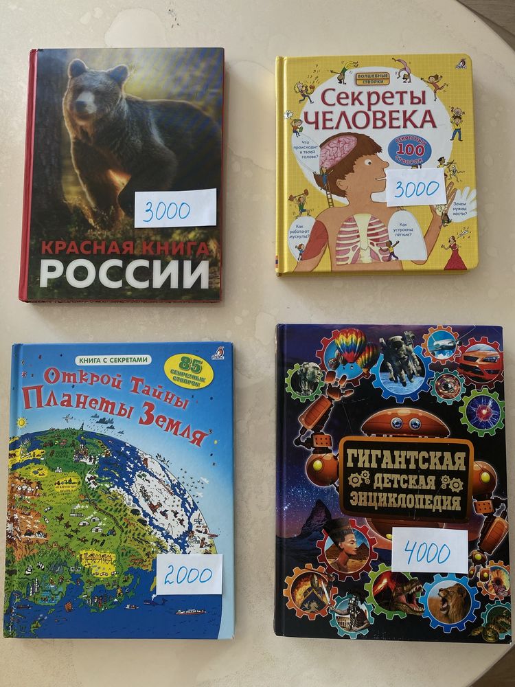 Энциклопедии для детей книги