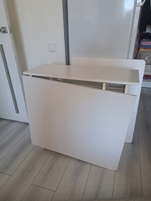 Стол раскладной белый