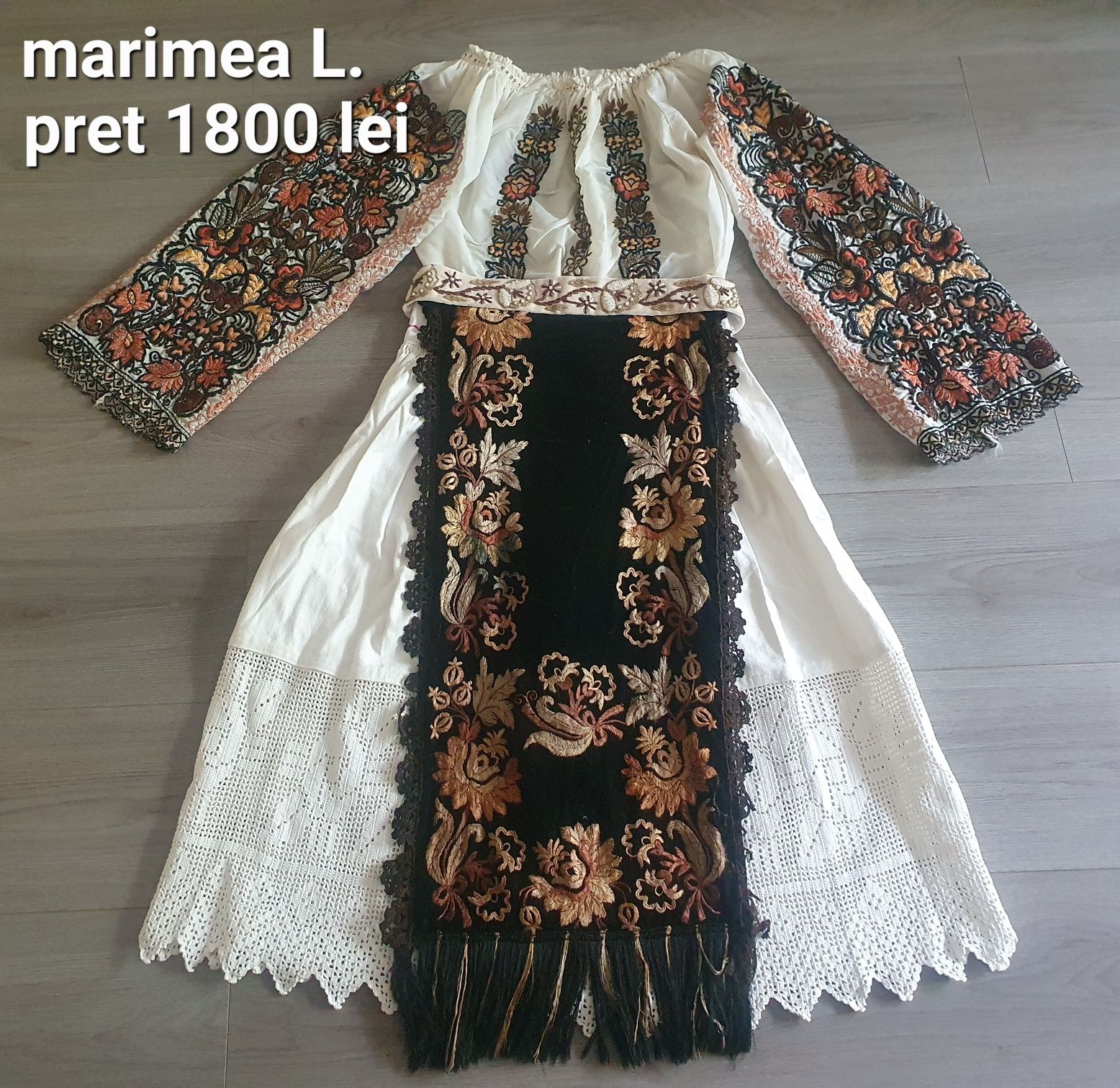 Costum popular vechi - mărimea L