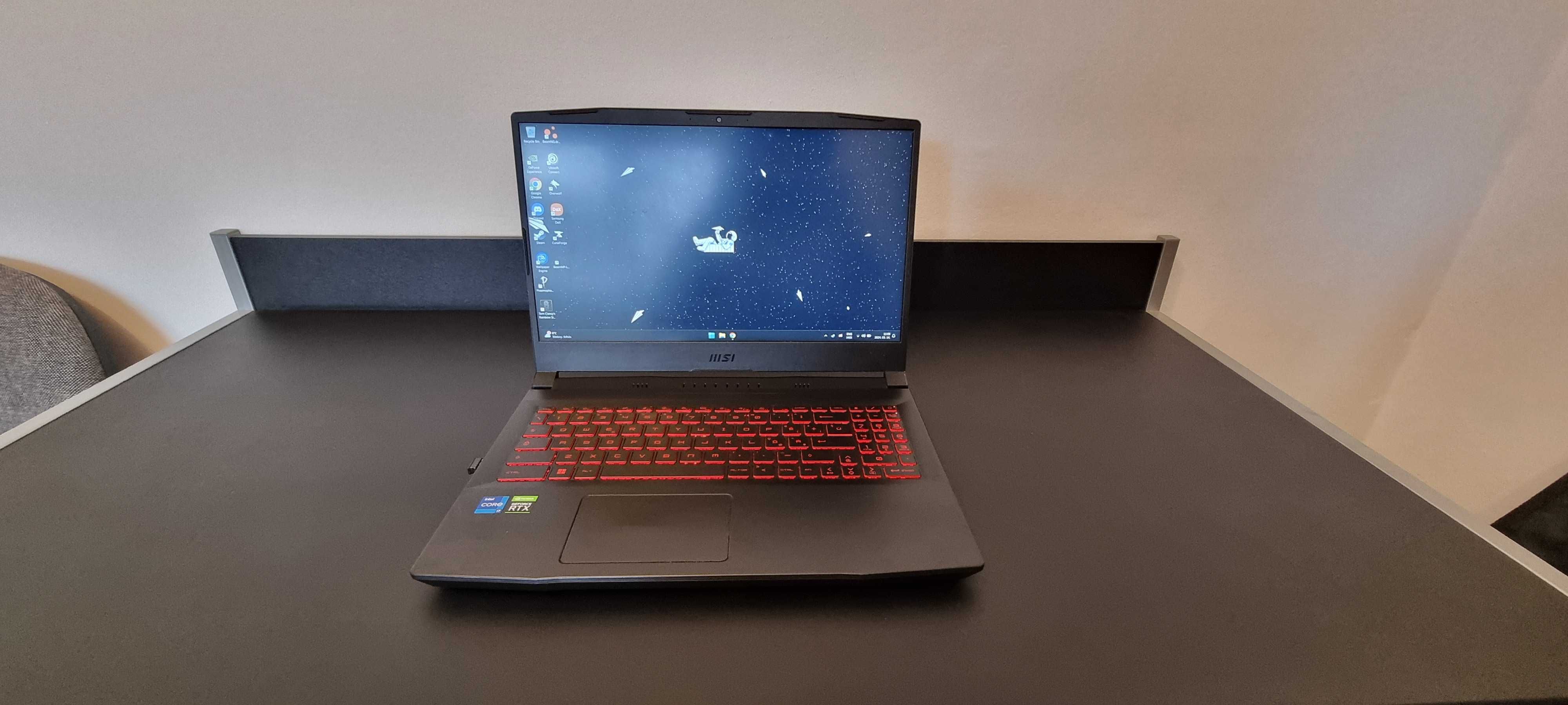 MSI Katana GF66 I7-11800h,RTX3060